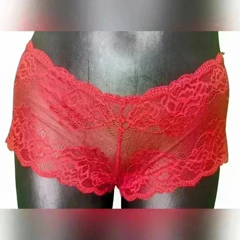 Montelle Intimates Cheeky Boy Short Merlot - Picture 1 of 5